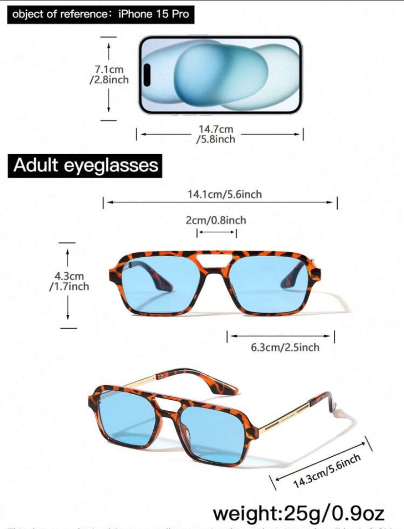 Glimmer - Leopard Blue